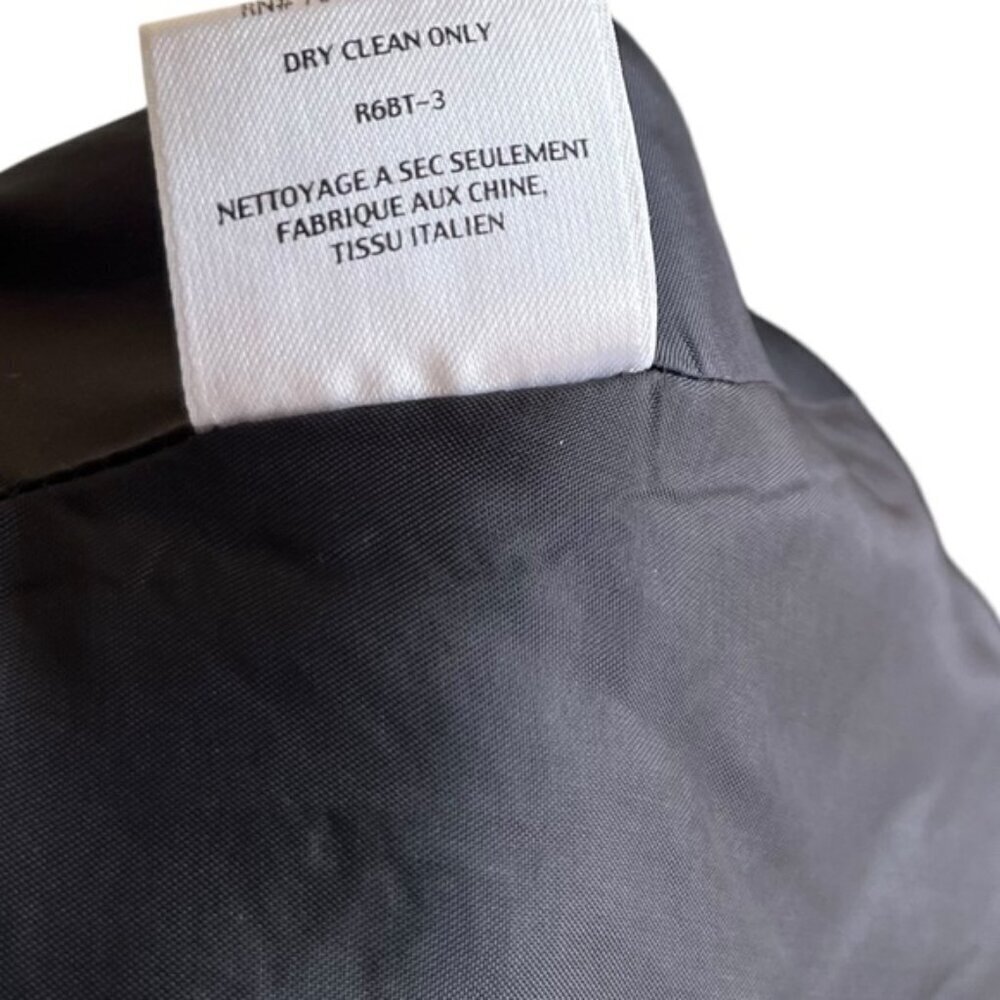 Eileen Fisher Wrap Jacket Size Small Soft Black - Picture 14 of 14